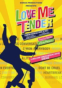 LOVE ME TENDER  Samedi 18 Mars 2023 –  20h30