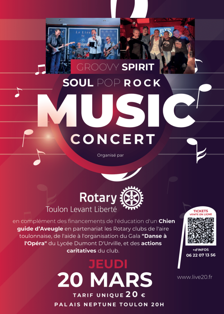CONCERT CARITATIF CLUB « TOULON LEVANT LIBERTÉ »