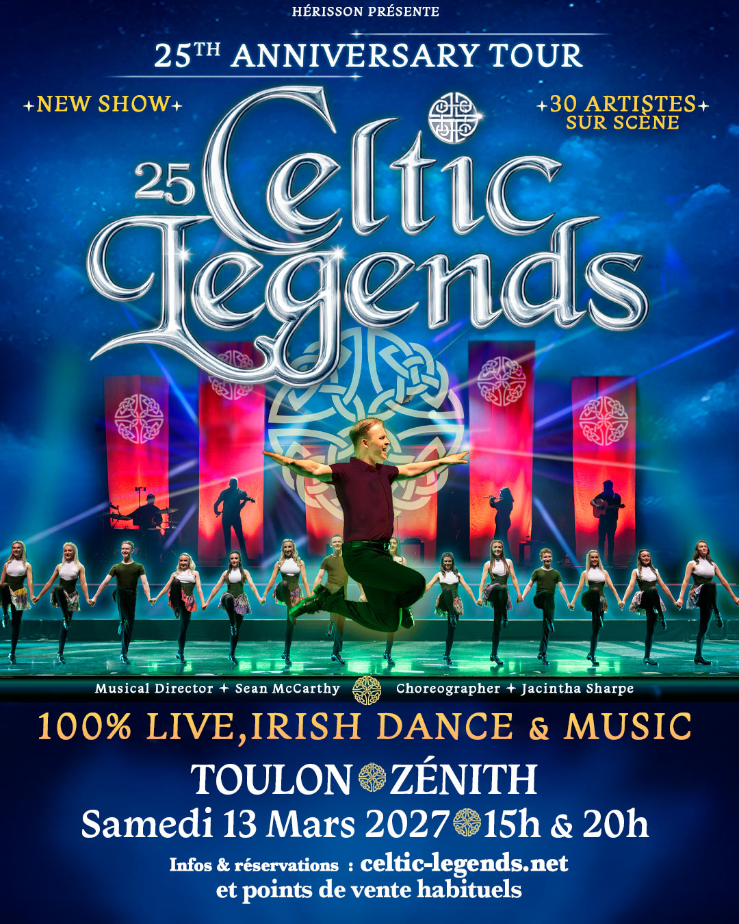 Celtic Legends en concert au Zénith de Toulon le Sam 13 mars