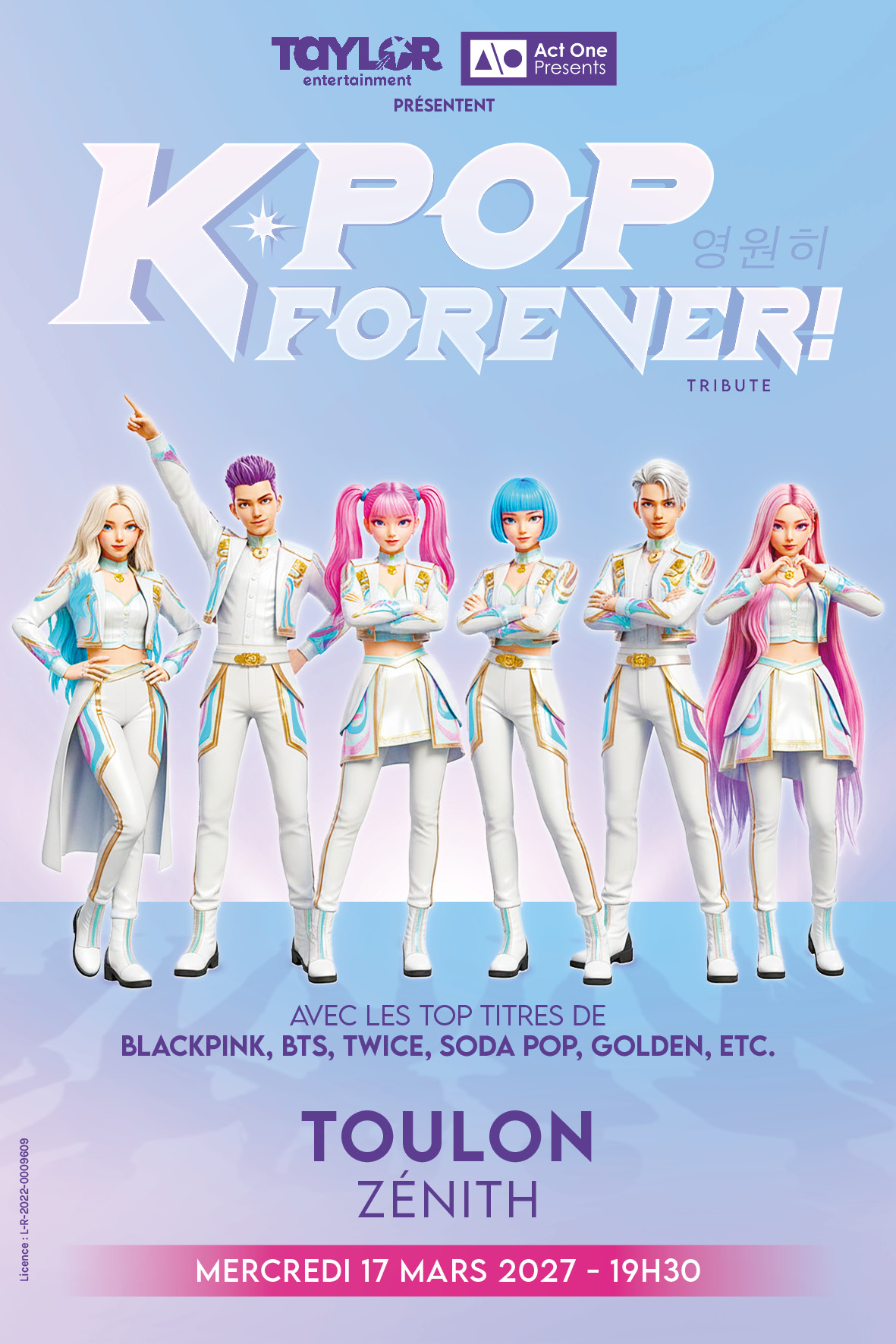 K-pop Forever en concert au Zénith de Toulon le Mer 17 mars